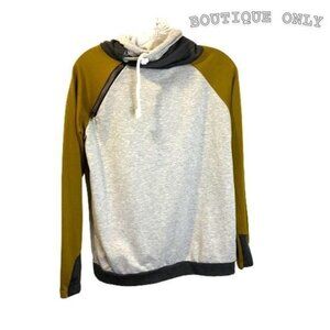 Boutique Only Women's Active Zip up Long Sleeve Hoodie Raglan‎ Jacket
